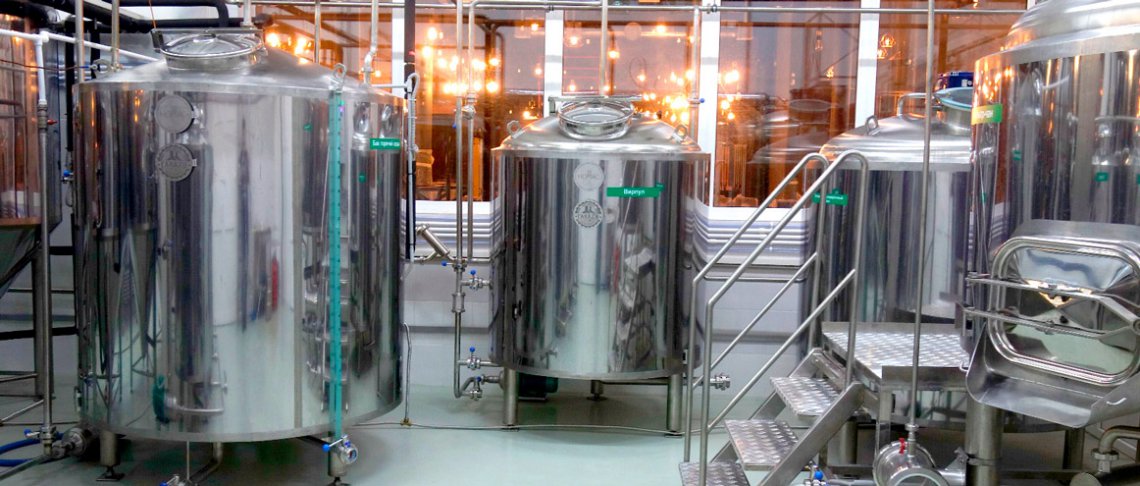 Пивоварня на 1000 литров - купить у производителя