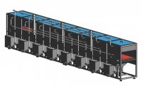 Туннельный пастеризатор для газированных напитков - купить у производителя